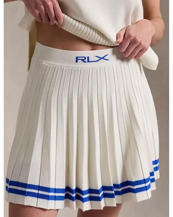 Ralph Lauren Dresses & Skirts - RLX Ralph Lauren Pleated Cricket Skort Preppy Quiet Luxury Sporty Knit White NWT